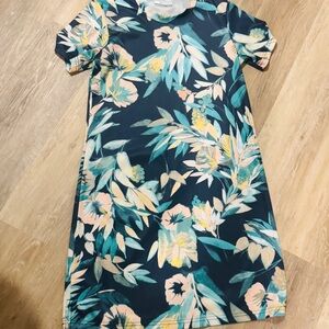 Columbia Floral Short Sleeve Dress, Soft UPF material XS